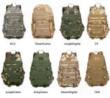 2022 New! Prepper Outdoor Tactical Backpack Trekking Travel Rucksacks Camping Hiking Hunting Camouflage Knapsack