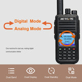 RT3S DMR Digital Walkie Talkie Ham Radio Stations Walkie-talkies Professional Amateur Two-Way Radio VHF UHF GPS APRS 5W