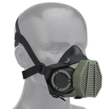 Special Tactical Respirator Mask Half Face Gas Mask for Military Paintball Airsoft Hunting CS