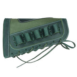 Top Quality Shotgun Gun Buttstock Leather Shotgun Shell Holder For 5pcs 12 Gauge Ammo Pouch