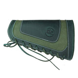 Top Quality Shotgun Gun Buttstock Leather Shotgun Shell Holder For 5pcs 12 Gauge Ammo Pouch