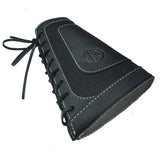 Top Quality Shotgun Gun Buttstock Leather Shotgun Shell Holder For 5pcs 12 Gauge Ammo Pouch