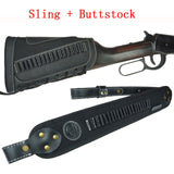 Top Quality Tactical Rifle Gun Sling Strap Padding And Shotgun Buttstock Cheek Rest Riser Ammo Holder Hunting Gun Accessories