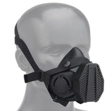 Special Tactical Respirator Mask Half Face Gas Mask for Military Paintball Airsoft Hunting CS