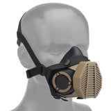 Special Tactical Respirator Mask Half Face Gas Mask for Military Paintball Airsoft Hunting CS