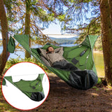 Portable Hammock Family Outdoor Camping Tent Big Camping Triangle Hammock Multifunction Breathable Tree House Camping Bracket