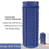 Ultralight sleeping pad fast filling air bag camping sleeping mattress trekking hiking camping mattress inflatable