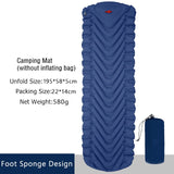 Ultralight sleeping pad fast filling air bag camping sleeping mattress trekking hiking camping mattress inflatable