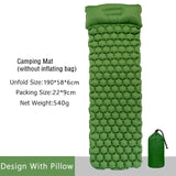 Ultralight sleeping pad fast filling air bag camping sleeping mattress trekking hiking camping mattress inflatable