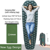 Ultralight sleeping pad fast filling air bag camping sleeping mattress trekking hiking camping mattress inflatable