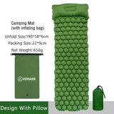 Ultralight sleeping pad fast filling air bag camping sleeping mattress trekking hiking camping mattress inflatable