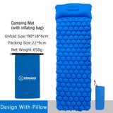 Ultralight sleeping pad fast filling air bag camping sleeping mattress trekking hiking camping mattress inflatable