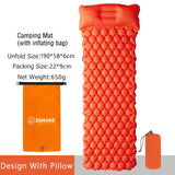 Ultralight sleeping pad fast filling air bag camping sleeping mattress trekking hiking camping mattress inflatable