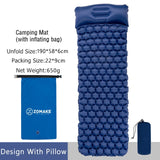 Ultralight sleeping pad fast filling air bag camping sleeping mattress trekking hiking camping mattress inflatable