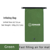 Ultralight sleeping pad fast filling air bag camping sleeping mattress trekking hiking camping mattress inflatable