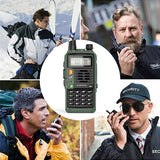 BAOFENG UV-S9 UV-S9 Plus Powerful Handheld Transceiver with UHF VHF Dual Band Walkie Talkie Ham UV-5R Two Way Radio