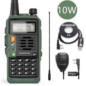 BAOFENG UV-S9 UV-S9 Plus Powerful Handheld Transceiver with UHF VHF Dual Band Walkie Talkie Ham UV-5R Two Way Radio