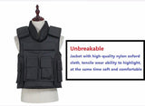 Heavy Duty Sabertooth NIJIIIA 9mm Full Body Armor Aramid Fibers 1000D Nylon Protective Jacket Neck Crotch Plate Carrier Tactical Vest