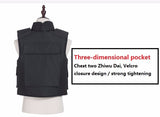 Heavy Duty Sabertooth NIJIIIA 9mm Full Body Armor Aramid Fibers 1000D Nylon Protective Jacket Neck Crotch Plate Carrier Tactical Vest