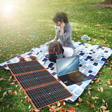 100W 12V Foldable Solar Panel Kit Portable Solar Battery Phone Charger Photovoltaic 5V USB for Power Bank Car Boat Tablet Camper