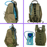 40L Outdoor Tactical Backpacks Hiking Large Capacity Pack Bag Hydration Backpack Waterproof Sport Travel Rucksacks