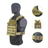 SENTRY Light-Weight Military Tactical Vest Airsoft  Hunting Vests Molle Plate Carrier Vest Outdoor CS Protective Training Vest Military Equipment