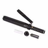 2022 New! EDC Flashlight Self Defense Stick Zoomable Mace LED Torch Security Lamp 18650 Battery