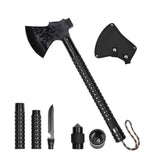 Foldable Camping Axe Multi-Tool Kit Survival Emergency Gear Portable Camp Outdoor Camping Axe Shovel Multi-Tool