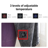 Extra Large High Quality USB Electric Heating Blanket Warm Shawl Coral Fleece Plush 3-speed Adjust Temperature 150x80cm Zipper Washable