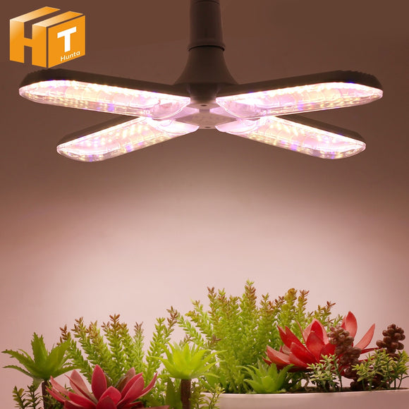 Led Grow Light Full Spectrum E27 Folding Plant Grow Light AC110V 220V Phyto Lamp For indoor Vegetable Flower Seedling