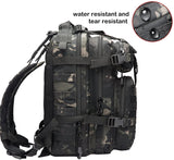 Compacted 3 days'Assault Backapck Outdoor Molle Tactical Backpack 1000D Waterproof Camping Bags Men Sport Travel Bag Camping Hunting Hiking