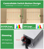 1000W Samsung LM281B Full Spectrum LED Grow Light Quantum Sunlike Grow Lamp For Greenhouse Plant Growth Lighting