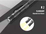 8-in-1 Tactical Pen Self Defense Supplies Tungsten Steel Security Pen Self Protection Personal Defense Tool Defence EDC Tool Pen