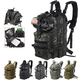 Compacted 3 days'Assault Backapck Outdoor Molle Tactical Backpack 1000D Waterproof Camping Bags Men Sport Travel Bag Camping Hunting Hiking