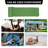 Upgraded Camo Inflatable Sleeping Pad Camping Mat With Pillow air mattress Cushion Sleeping Bag air sofas inflatable sofa