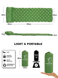 Upgraded Camo Inflatable Sleeping Pad Camping Mat With Pillow air mattress Cushion Sleeping Bag air sofas inflatable sofa