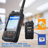 Brand New Design! VT2020 Network Public WalkieTalkie Telephone Portbale Two Way Radio UHF Analog DMR Mobile Smartphone Surfing GPS WIFI