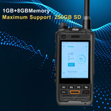 Brand New Design! VT2020 Network Public WalkieTalkie Telephone Portbale Two Way Radio UHF Analog DMR Mobile Smartphone Surfing GPS WIFI