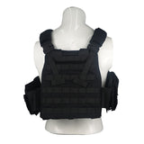 Top Quality 1000D Nylon Plate Carrier Tactical Vest Outdoor Hunting Protective Adjustable MODULAR Vest Combat Accessories