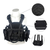 Top Quality 1000D Nylon Plate Carrier Tactical Vest Outdoor Hunting Protective Adjustable MODULAR Vest Combat Accessories