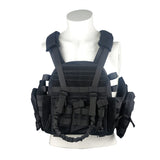 Top Quality 1000D Nylon Plate Carrier Tactical Vest Outdoor Hunting Protective Adjustable MODULAR Vest Combat Accessories