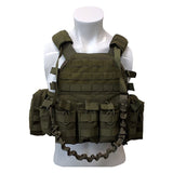 Top Quality 1000D Nylon Plate Carrier Tactical Vest Outdoor Hunting Protective Adjustable MODULAR Vest Combat Accessories