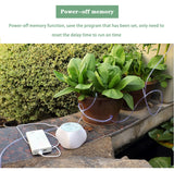 WiFi Smart Garden Irrigation Controller Plant Automatic Drip Irrigation System Mobile Phone Control Watering Timer Device set