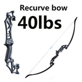 Huntingdoor Takedown Recurve Bow & Arrow Set Hunting Target Shooting 30-40lbs Archery for Beginner /Light Weight