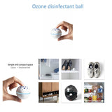 New Design! Portable Ozone Generator Air Purifier Disinfection Ball Ozonizer Humidifier Deodorizer Fridge for Refrigerator Shoes Cloth