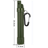 Multifunctional Portable Water Purifiers Outdoor Survival Filter Camping Hiking Emergency Elements