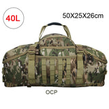 40L 60L 70L Heavy-duty Prepper Army Sport Gym Bag Tactical Waterproof Backpack Molle Camping Backpacks Travel Bags