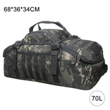 40L 60L 70L Heavy-duty Prepper Army Sport Gym Bag Tactical Waterproof Backpack Molle Camping Backpacks Travel Bags