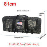 Top quality! 32 38 42 48 inch Tactical Double Rifle Case Military Molle Gun Rifle Bag Sniper Airsoft Gun Case Backpack Hunting Gun Holster