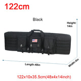 Top quality! 32 38 42 48 inch Tactical Double Rifle Case Military Molle Gun Rifle Bag Sniper Airsoft Gun Case Backpack Hunting Gun Holster